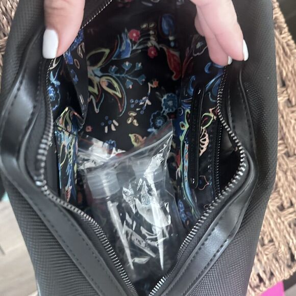 NWT ROBERT GRAHAM HYDRUS MAX MENS TOILETRY TRAVEL BAG BLACK - Picture 6 of 9